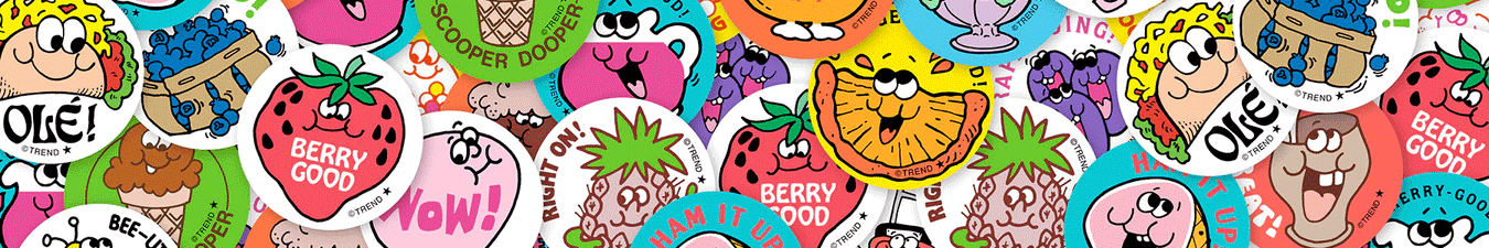 1980's  Scratch n' Sniff Smelly Stickers