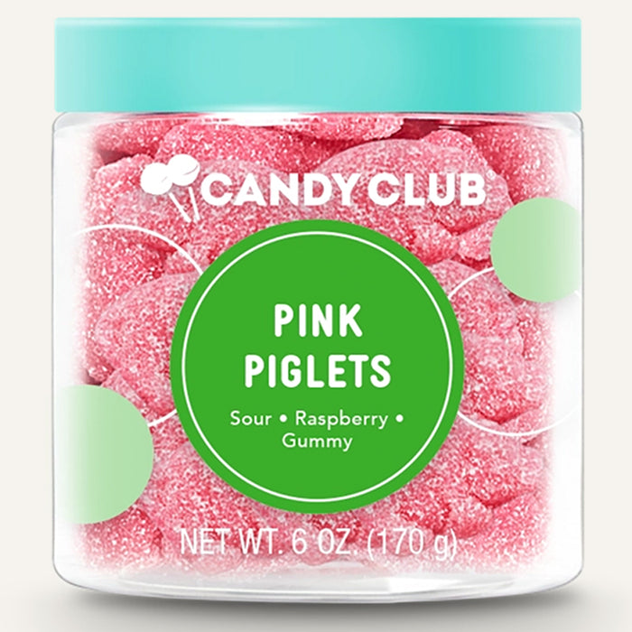 Pink Candy Gummy Pigs by Candy Club