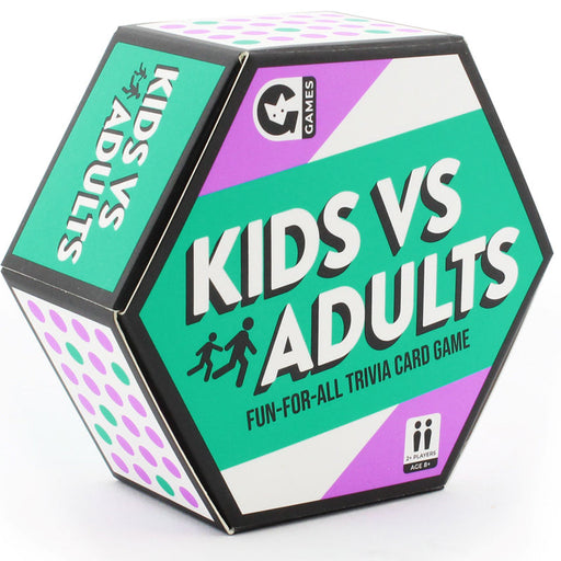 Kids Vs Adults Trivia Card Game