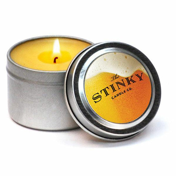 Beer Scented Candle - Unique Gift by Stinky Candle