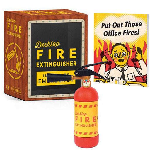 Desktop Fire Extinguisher With Sound - Unique Gift by Running Press