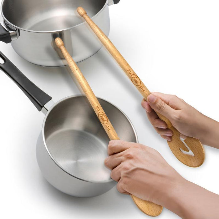Mix Stix Drumstick Kitchen Spoons - Unique Gift by Fred
