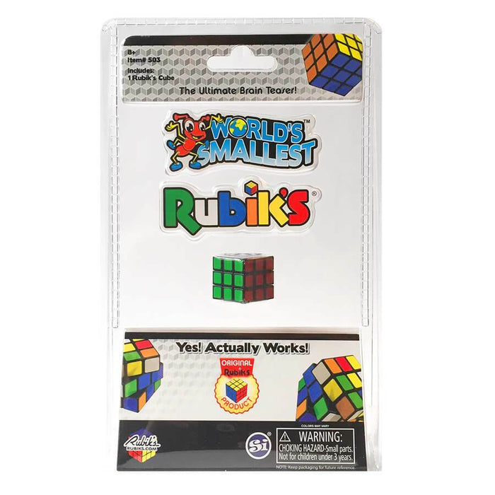 World's Smallest Rubik's Cube - Unique Gift by Super Impulse