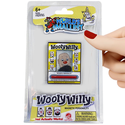 World's Smallest Wooly Willy - Unique Gift by Super Impulse