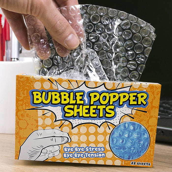 Bubble Poppit Sheets - Bubble Wrap Gag Gift — Perpetual Kid