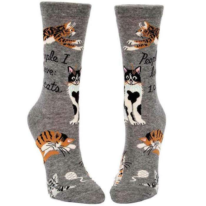 People I Love: Cats. Socks - Unique Gift by Blue Q