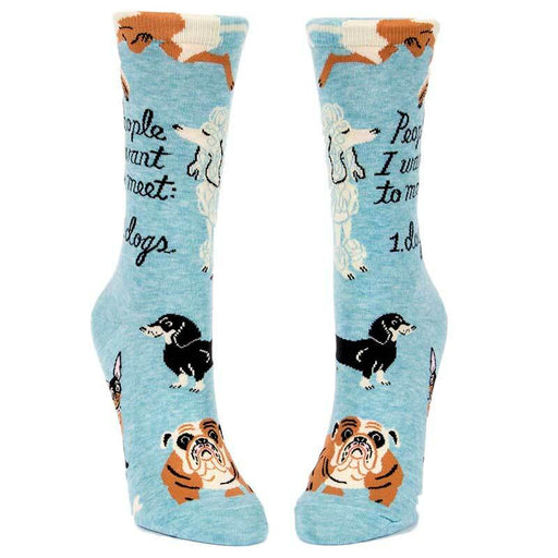 People I Want To Meet: Dogs. Socks - Unique Gift by Blue Q