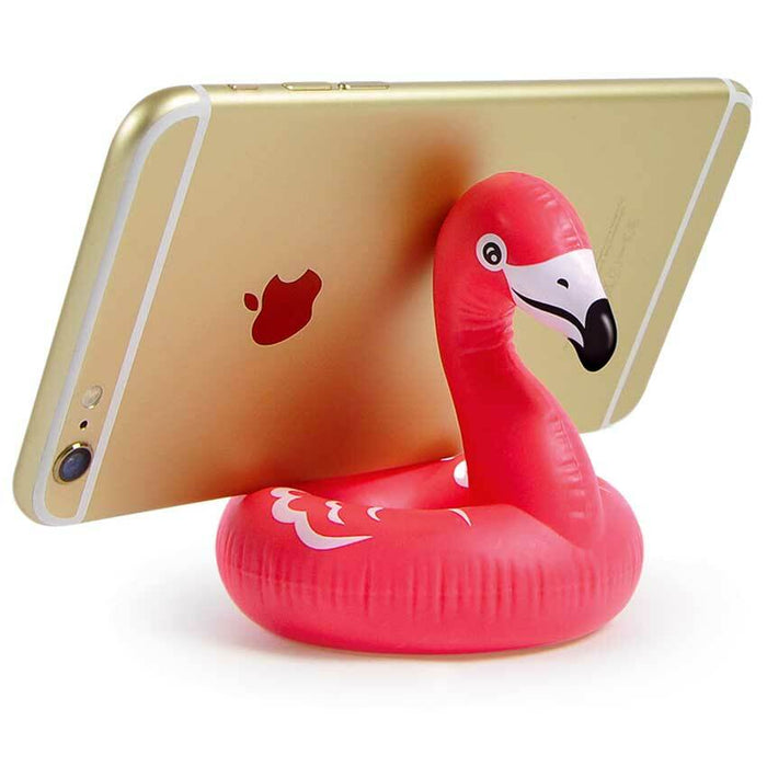 Pink Flamingo Pool Float Phone Stand - Unique Gift by Fred