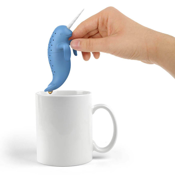 Spiked Tea Narwhal Tea Infuser - Unique Gift by Fred