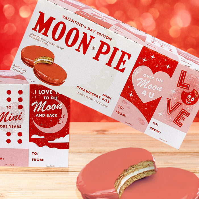 Limited Edition Valentine's Day Mini MoonPies & Cards