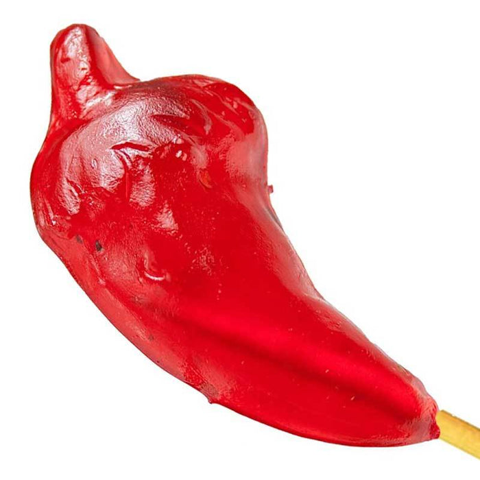 Spicy Chili Pepper Lollipop by Melville Candy