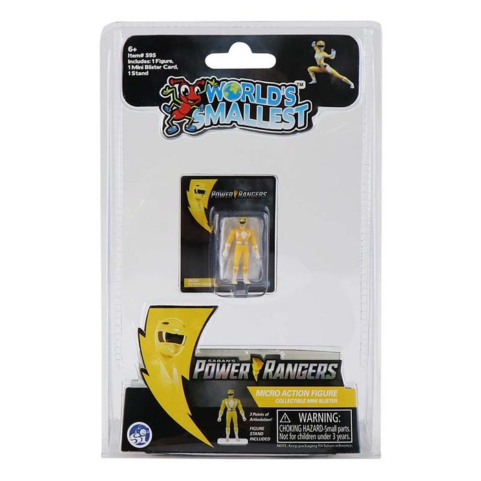 World's Smallest Power Rangers Micro Action Figures by Super Impulse at Perpetual Kid