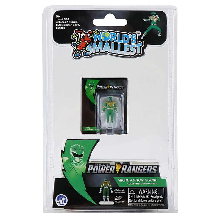 World's Smallest Power Rangers Micro Action Figures by Super Impulse