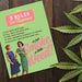 5 Rules for Happiness, Or Just Smoke A Little Weed Greeting Card - Offensive + Delightful