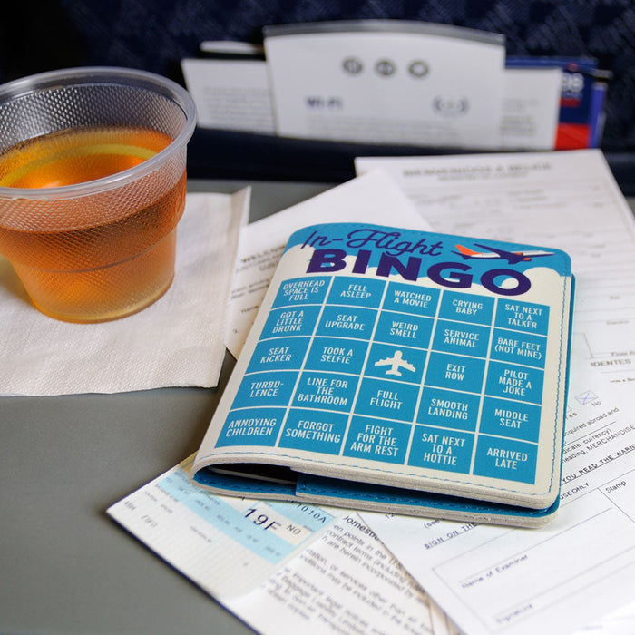 In-Flight Bingo Passport Wallet - Fred & Friends