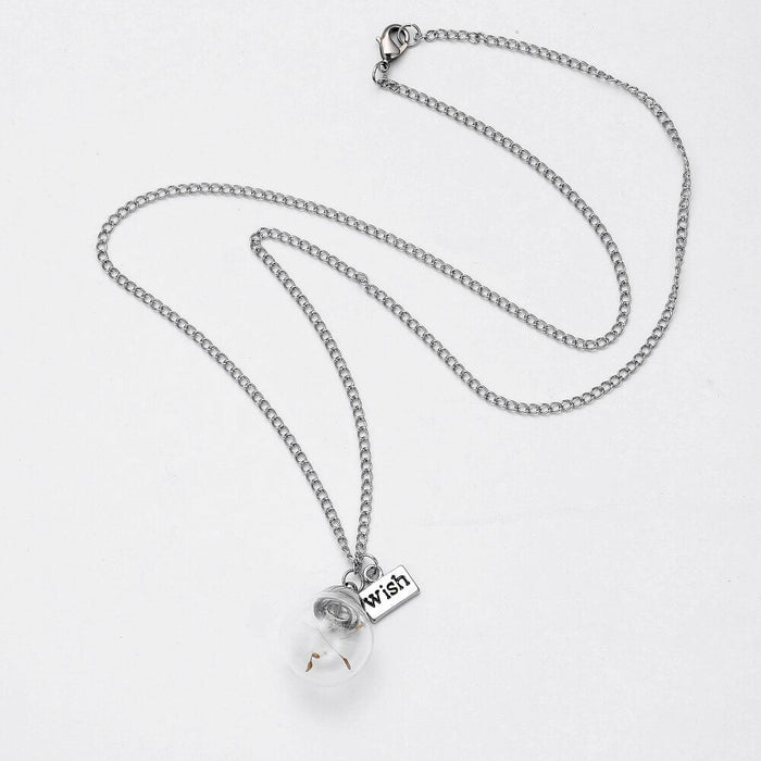 Global Wishes Dandelion Necklace - Exclusive — Perpetual Kid