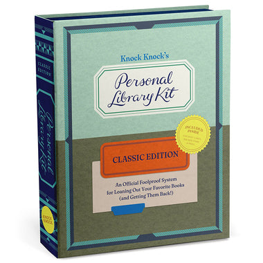 Personal Library Kit Classic Edition by Knock Knock