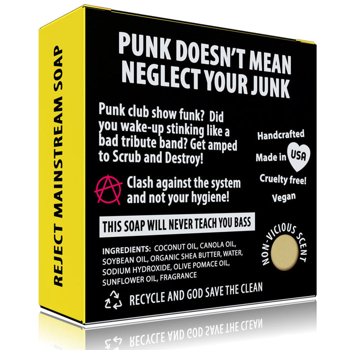 Please Wash Your Buttocks Punk Rock Soap
