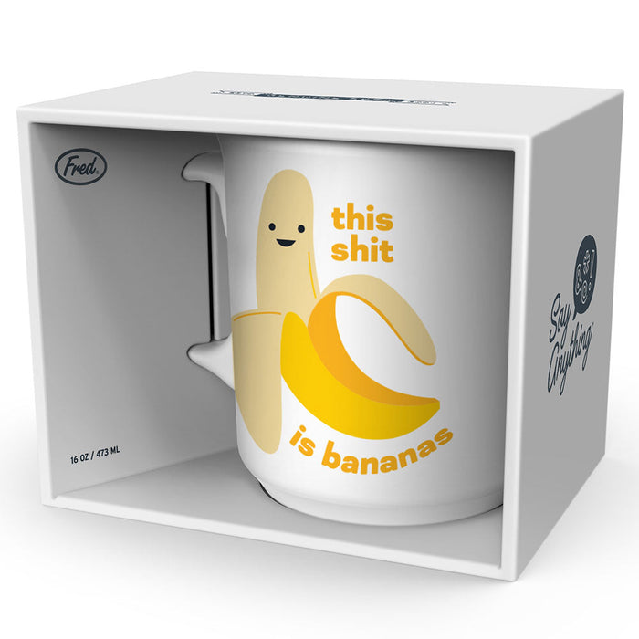 This Shit Is Bananas Mug by Fred & Friends