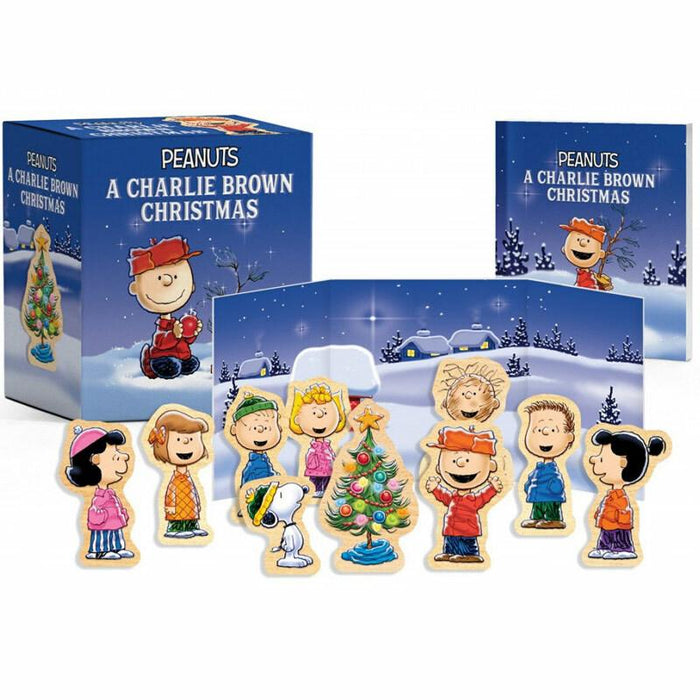 A Charlie Brown Christmas Wooden Mini Collectible Set - Running Press