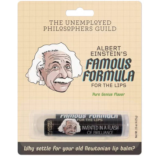 Albert Einstein's Famous Formula  - FunnyLip Balm