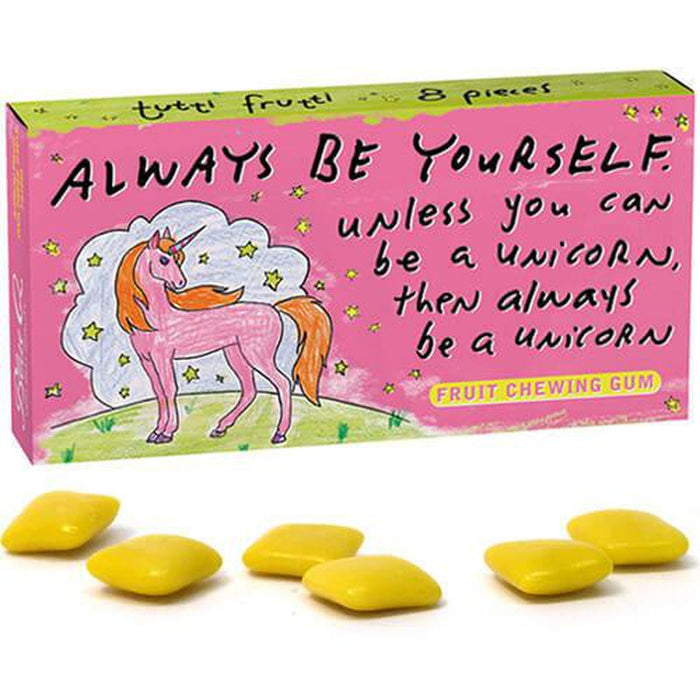 Always Be Yourself Unless You Can Be A Unicorn Gum - Blue Q
