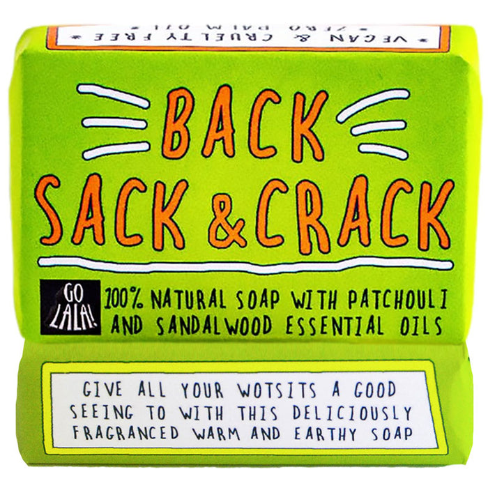 Back, Sack & Crack Soap Bar - Go La La
