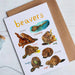 Beavers Greeting Card - Sarah Edmonds Illustration
