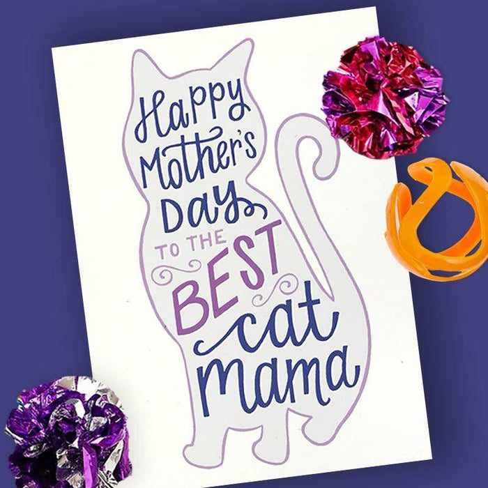 Best Cat Mama Mother's Day Card - Hennel Paper Co.