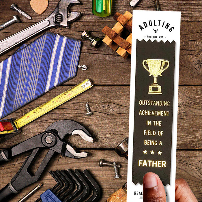 Outstanding Father Award Ribbon