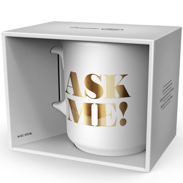 Ask Me! And I'll Ask The Internet Mug by Fred & Friends at Perpetual Kid