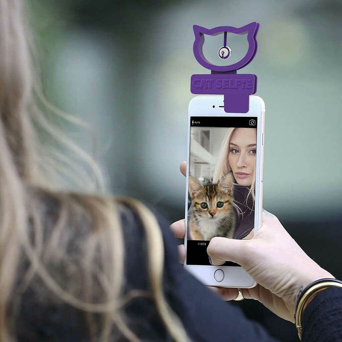Cat Selfie Phone Accessory by Bubblegum Stuff at Perpetual Kid