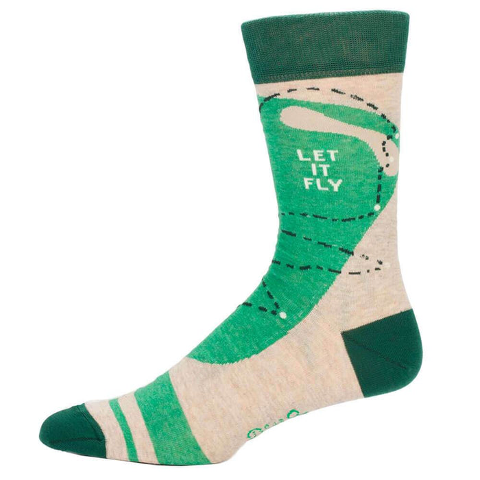 Swing Your Thing Men's Golf Socks by Blue Q at Perpetual Kid