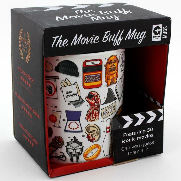 The Ultimate Movie Buff Mug by Ginger Fox at Perpetual Kid