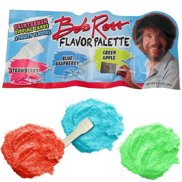 Bob Ross Flavor Palette Dipping Candy by Boston America at Perpetual Kid