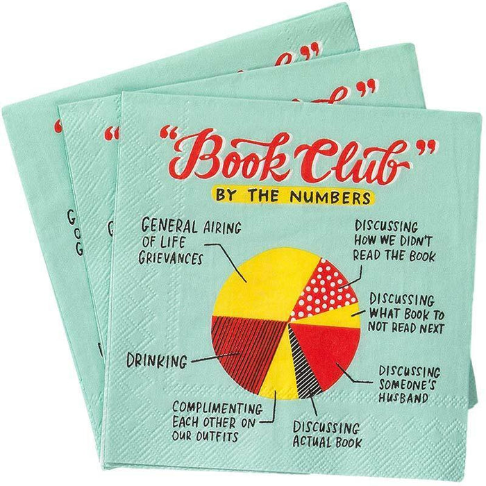 Book Club Cocktail Napkins - Emily McDowell & Friends