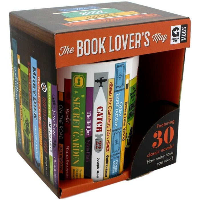 The Book Lover's Mug by Ginger Fox