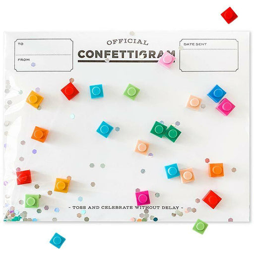 Building Blocks Confettigram - Inklings Paperie
