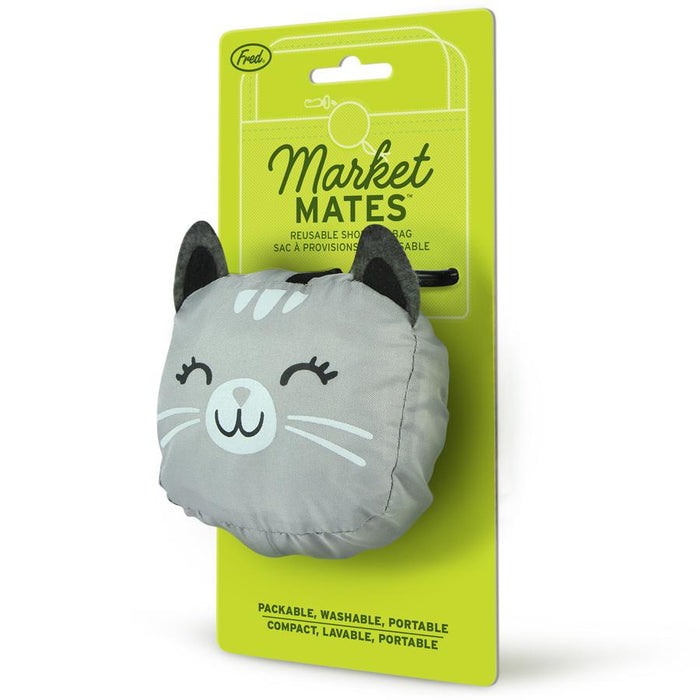 Cat Market Mate Foldable Bag - Fred & Friends