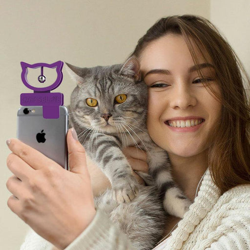 Cat Selfie Phone Accessory - Bubblegum Stuff