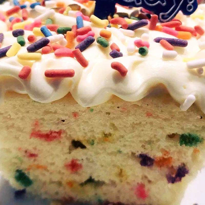 Vanilla Celebration Confetti Cake Kit by InstaCake Cards at Perpetual Kid