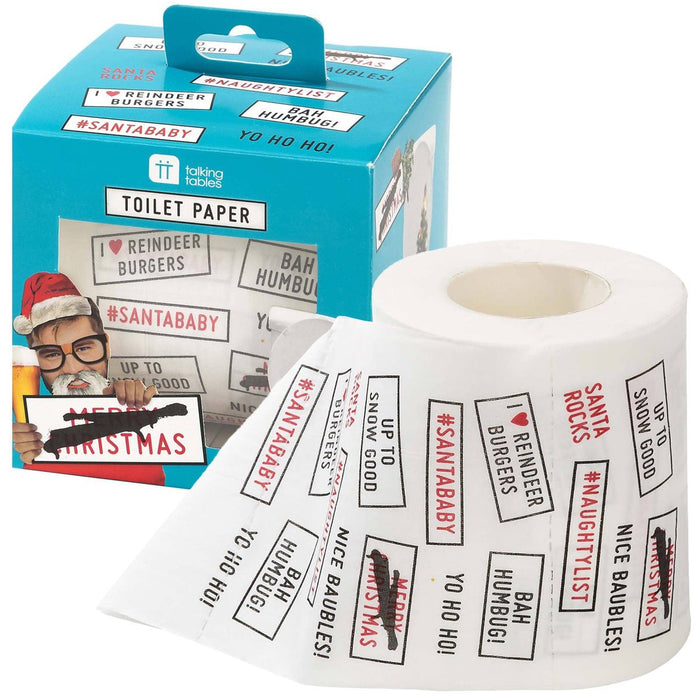 Christmas Toilet Paper - Talking Tables
