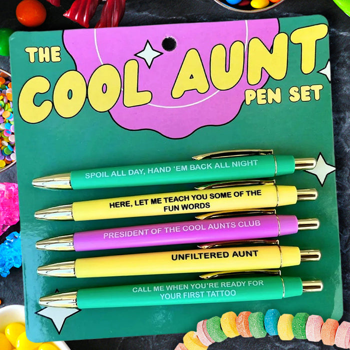 Cool Aunt Pen Set