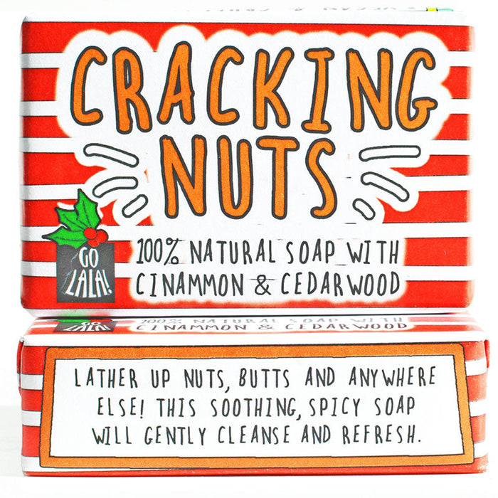 Cracking Nuts Christmas Soap Bar - Go La La