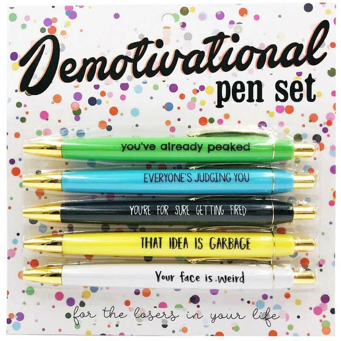 Demotivational Pen Set - Fun Club