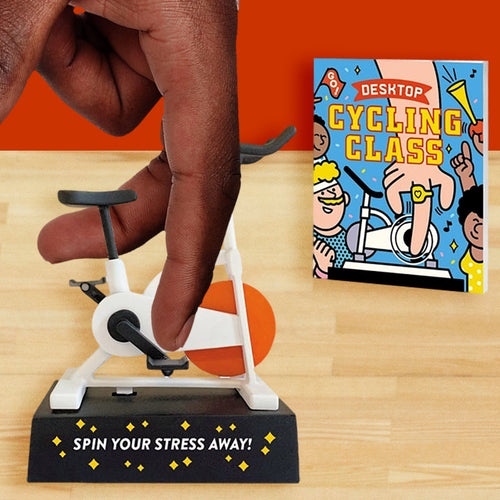 Desktop Cycling Class: Spin Your Stress Away! - Unique Gifts — Perpetual Kid