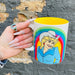 Dolly Parton Rainbow Fan Mug