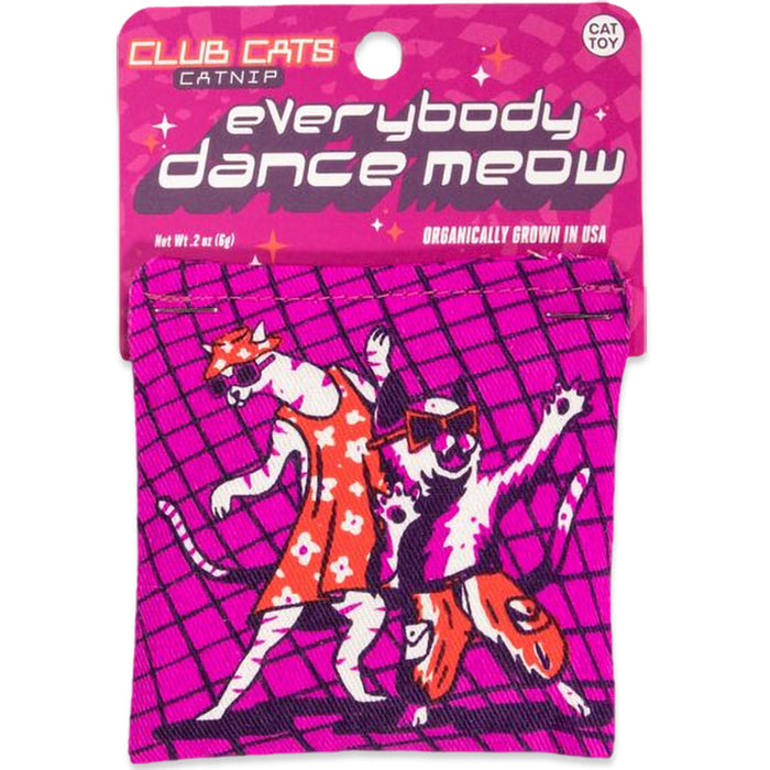 Everybody Dance Meow Catnip Cat Toy - Blue Q