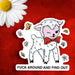 Sheep F*ck Around And Find Out Sticker
