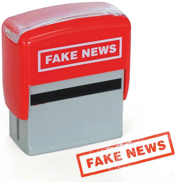 Trump's Fake News Stamper by Bubblegum Stuff